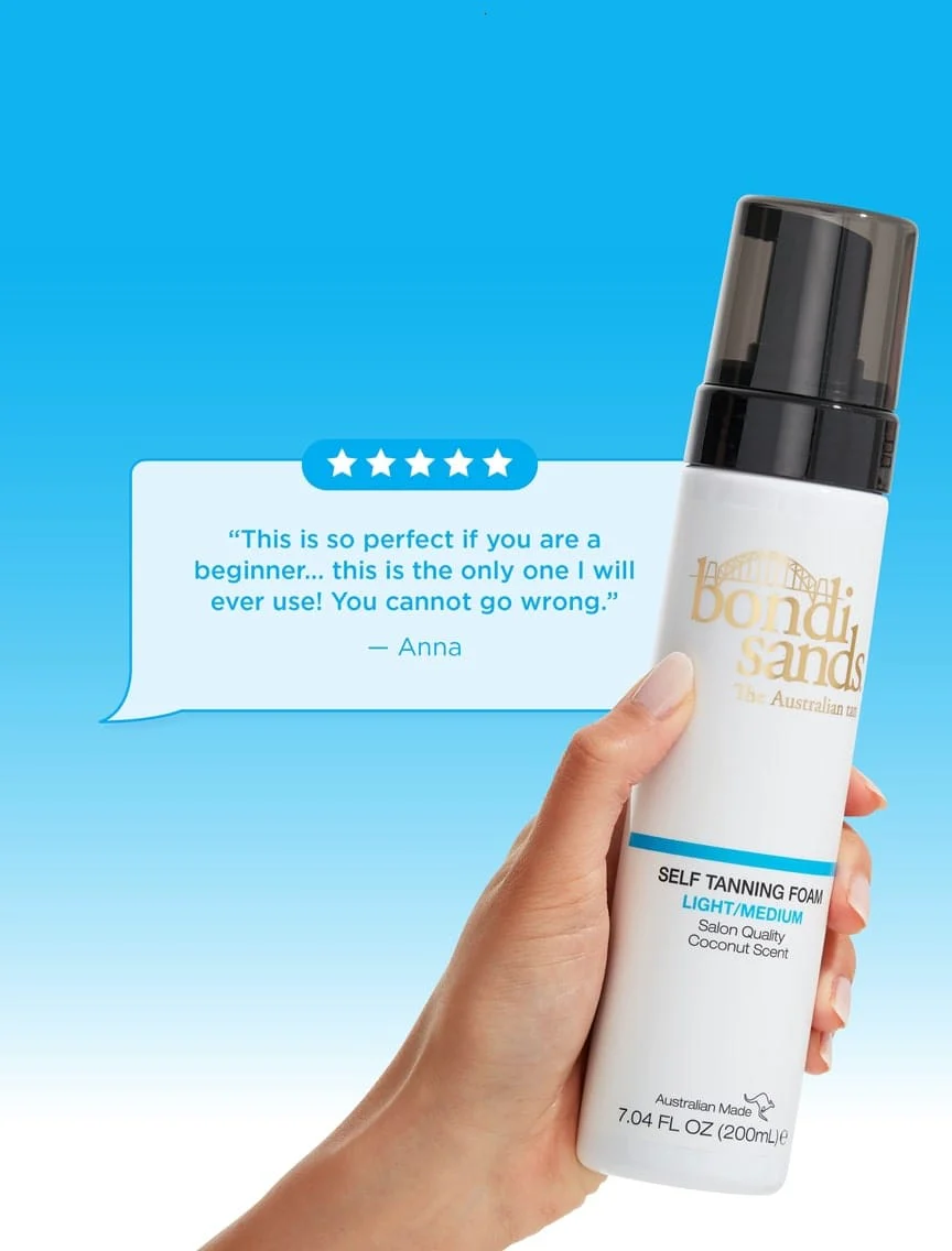 Self Tanning Foam Light Medium - Image 5