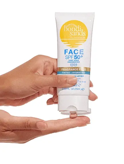 SPF 50+ Fragrance Free Hydrating Tinted Face Lotion - Image 2