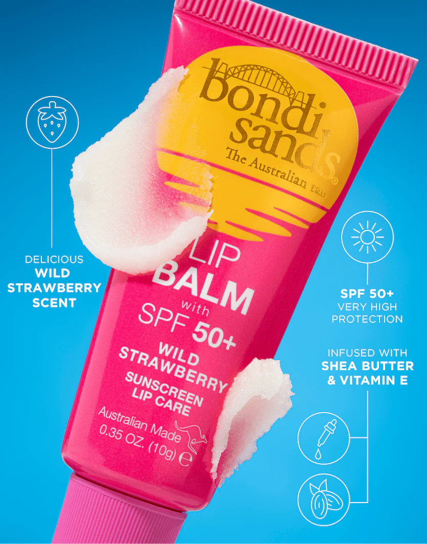 SPF 50+ Lip Balm Wild Strawberry - Image 3